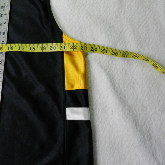 Pittsburgh Penguins Nike Hockey Tank Adult Large Black Yellow Center Swoosh Logo - Picture 7 of 8